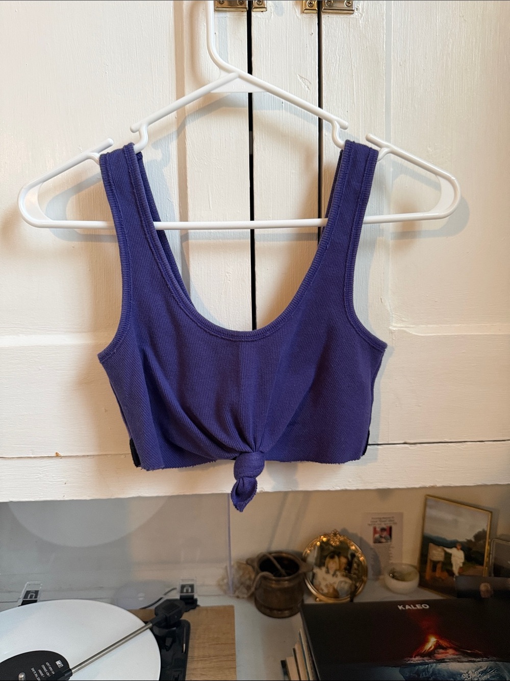 Free People | FP movement Purple Knot-Front Workout Tank